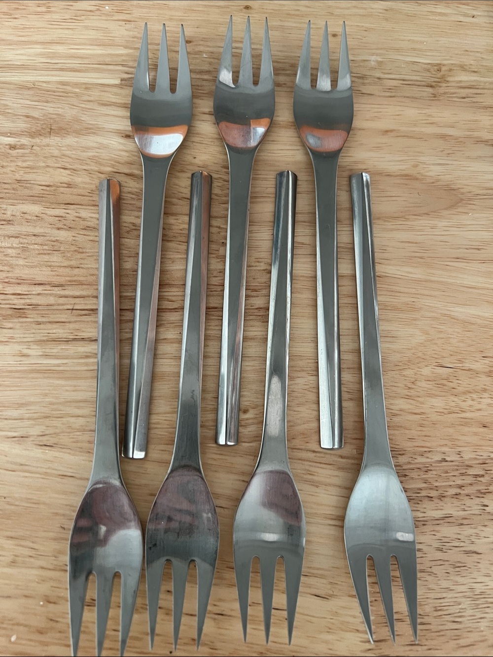 Georg Jensen Prism Salad Fork (price is for individual fork)
